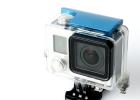 G TMC CNC Aluminum Back Door Clip for Gopro3+ ( Blue )